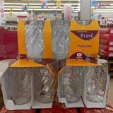 Jogo de Copos de Vidro 330ml 6 Peças Wheaton – Brasil Itapema