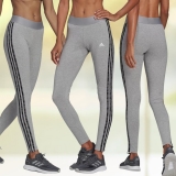 Calça Legging Adidas 3 Listras Feminina