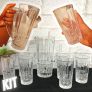 Conjunto de 6 Copos e 1 Jarra de Vidro Sodo-Cálcico Rojemac Transparente