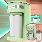 Cafeteira Elétrica Cadence Neo Mint com Copo Térmico CAF209-127
