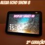Novo Echo Show 8 (2ª Geração, versão 2021): Smart Display HD de 8″ com Alexa e câmera de 13 MP – Cor Preta