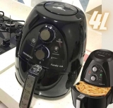 Fritadeira Elétrica Sem Óleo/Air Fryer Mondial – NAF-05 Preta 4L com Timer