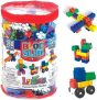 Bloc Slim – Bolsa com 350 Peças, Luc Toys