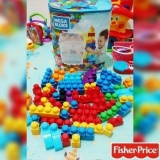 Mattel, Mega Bloks Sacola de 80 Blocos