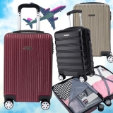Mala Pequena De Bordo 4 Rodas Viagens Abs Reforçada