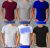Kit 6 Camisetas Slim Fit Masculinas