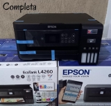 Multifuncional Epson Ecotank L4260 – Tanque de Tinta Colorida, Wi-Fi Direct, Frente e Verso Automático, Bivolt
