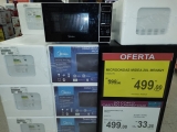 Micro-ondas Midea 20L Branco e Preto MRAS21
