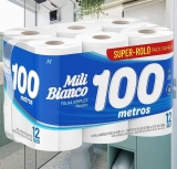 Mili Papel Higiênico Bianco Neutro 12Rolos
