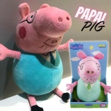 PELUCIA PAPAI PIG – PEPPA PIG 33CM