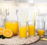Conjunto de Jarra 1,57L e Copos 255ml de Vidro – Ruvolo Athenas 7 Peças