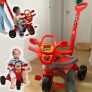 Triciclo Mototico Ricky Zoom Passeio & Pedal, Bandeirante, Vermelho