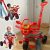 Triciclo Mototico Ricky Zoom Passeio & Pedal, Bandeirante, Vermelho