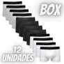 Cueca Infantil Boxer Kit 12 Peças Algodão – DCP kids