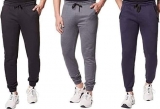 Kit 3 Calça Moletom Masculina Slim