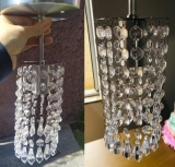 Lustre Clearcrillic Cristal Acrílico Redondo Perfeito