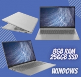 Notebook Lenovo Ultrafino IdeaPad 3 Ryzen 5 5500U 8GB 256GB SSD Prata 15.6″ Windows 11