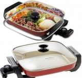 Panela elétrica, Super Ch Ceramic Bbpe05v, 3.5L, Vermelho, 110v, Britânia