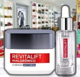 Kit Sérum Preenchedor Facial Anti-idade 30ml + Creme Facial Anti-Idade L’Oréal Paris Revitalift Hialurônico 49g