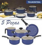 Conjunto de Panelas Tramontina Georgia – Antiaderente 5 Peças