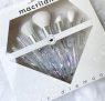 Kit Diamond com 7 pincéis profissionais para maquiagem – ED003, Macrilan