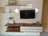 Painel Para Tv Até 60 Polegadas 1 Porta Nt1115 Off White/freijó Trend – Notável