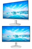 PHILIPS Monitor Branco 21.5″, pequeno, 221V8LW