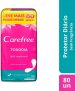 Protetor Diário Todo Dia sem Perfume, Leve 80 Pague 60, Carefree, 80 Unidades