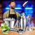Combo Coqueteleira 500ml 7 Itens De Inox (vip Balde De Gelo
