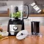 Processador de Alimentos Oster 3 em 1 Compacto 300W – Preto