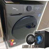 Lava e Seca Midea 11kg HealthGuard Smart – Inverter Titanium