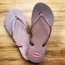 Chinelo Slim Gloss, Havaianas, Feminino