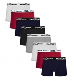 Kit 8 Cuecas Boxer Red Nose Algodão Box Sortida
