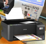 Multifuncional Tanque de Tinta Epson EcoTank L3210 – Impressora, Copiadora, Scanner