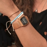 Relógio Feminino Digital Mormaii Vintage – MOJH02AX/K4J Rosé com Acessórios