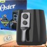 Fritadeira Elétrica sem Óleo/Air Fryer Oster – OFRT590 Preta 3,3L com Timer