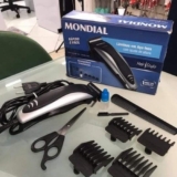 Cortador de Cabelos Mondial, Hair Stylo, 110V Preto/Prata – CR-02