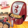 Fritadeira a Ar Family Mondial AFN-40-RI 4L Inox Vermelha