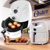 Fritadeira Sem Óleo Oster Ckstaf632 Multifuncional Branca 1500w – 127v