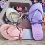 Chinelo Flat Duo Irid, Havaianas, Feminino