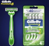 Aparelho de Barbear Descartável Gillette Prestobarba3 Sensitive Leve 4 Pague 3