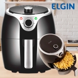 Fritadeira Elétrica Sem Óleo Airfryer Elgin Flash Fryer SÓ 110V