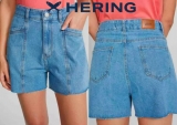 Shorts Jeans Feminino Cintura Alta Reto – hering