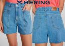 Shorts Jeans Feminino Cintura Alta Reto – hering