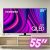 Smart TV 55″ QLED 4K Samsung Q80B, Modo Game, Processador com IA, Som em Movimento, Tela sem limites, Visual livre de cabos, Alexa built in