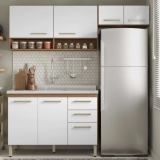 Cozinha Compacta Demóbile Dama Miss com Balcão – 7 Portas 2 Gavetas (2 Cores)