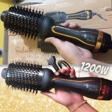 Escova Secadora Multilaser Essenza EB087, 3 Temperaturas, 1200W, Preto/Dourado