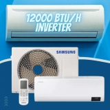 Ar Condicionado Split Hi Wall Inverter Samsung Digital Ultra 12000 BTU/h Frio AR12AVHZDWKNAZ 220 Volts
