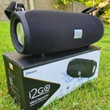 Caixa de Som Bluetooth Ultra Sound Go i2GO – 20W RMS, Resistente à Água, Preto