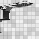 Chuveiro Acqua Duo 127V 5500W, Lorenzetti, 7510106, Preto/Cromado, Pequeno